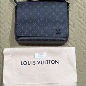 Louis Vuitton Dark Gray Monogram Messenger Bag